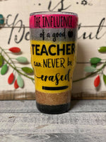 Teacher Pencil Tumbler
