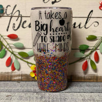 Crayon Teacher Tumbler