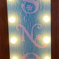 Lighted Porch Signs